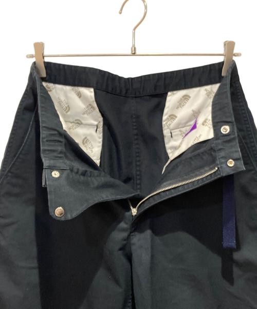 THE NORTHFACE PURPLELABEL（ザ・ノースフェイス パープルレーベル）THE NORTHFACE PURPLELABEL (ザ・ノースフェイス パープルレーベル) Stretch Twill Wide Tapered Pants ネイビー サイズ:30の古着・服飾アイテム