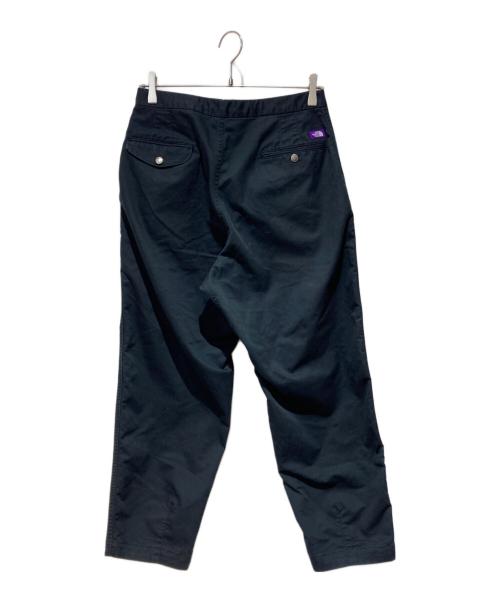THE NORTHFACE PURPLELABEL（ザ・ノースフェイス パープルレーベル）THE NORTHFACE PURPLELABEL (ザ・ノースフェイス パープルレーベル) Stretch Twill Wide Tapered Pants ネイビー サイズ:30の古着・服飾アイテム