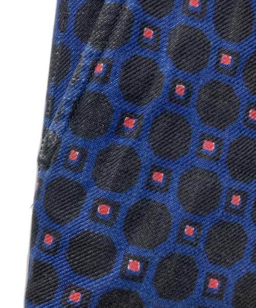 DRIES VAN NOTEN（ドリスヴァンノッテン）DRIES VAN NOTEN (ドリスヴァンノッテン) 総柄パンツ ネイビー×ブラック サイズ:44の古着・服飾アイテム