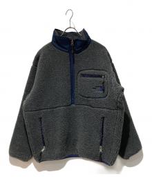 THE NORTH FACE（ザ ノース フェイス）の古着「ハーフジップフリースジャケット」｜グレー