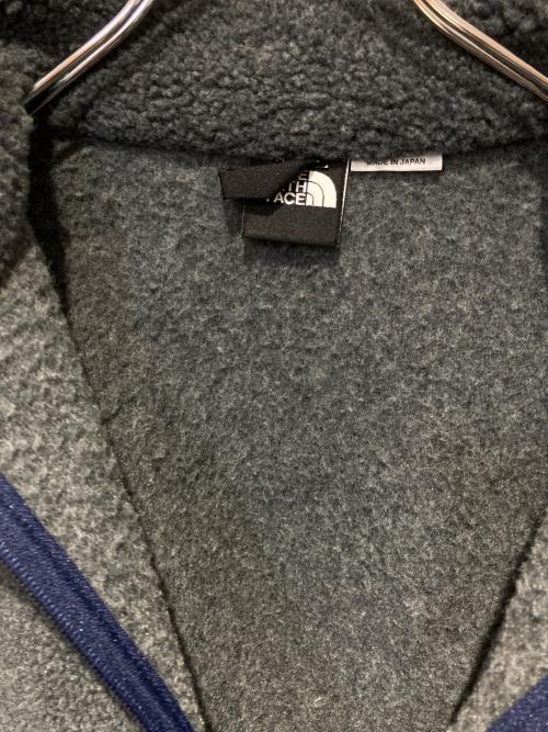 THE NORTH FACE（ザ ノース フェイス）THE NORTH FACE (ザ ノース フェイス) ハーフジップフリースジャケット グレー サイズ:Lの古着・服飾アイテム
