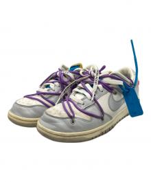 NIKE×OFFWHITE（ナイキ×オフホワイト）の古着「Dunk Low Sail」｜ホワイト