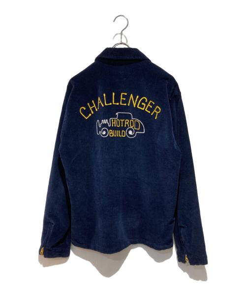 CHALLENGER（チャレンジャー）CHALLENGER (チャレンジャー) CORGUROY WORK JACKET ネイビー サイズ:Lの古着・服飾アイテム