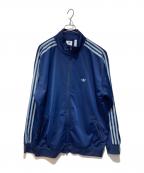 adidasアディダス）の古着「トラックジャケット」｜ネイビー