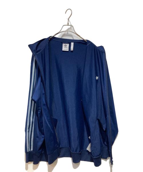 adidas（アディダス）adidas (アディダス) トラックジャケット ネイビー サイズ:2XLの古着・服飾アイテム
