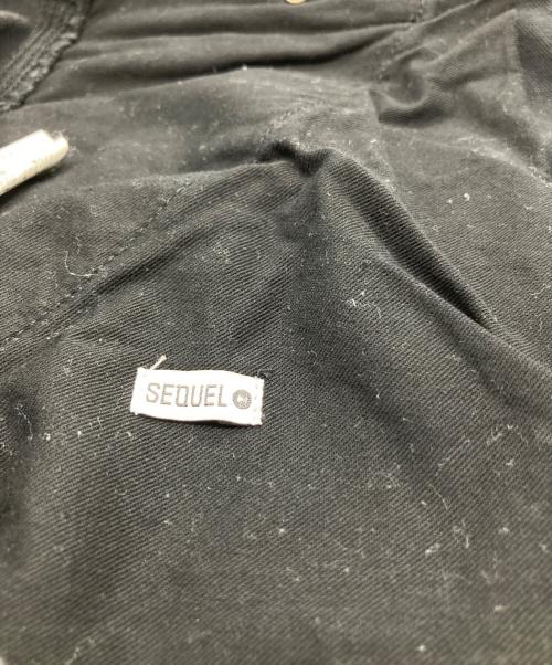 SEQUEL（シークエル）SEQUEL (シークエル) PAINTER PANTS(TYPE-P) ブラック サイズ:Lの古着・服飾アイテム