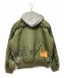 DIESEL (ディーゼル) W-STORMY JACKET グリーン×ブルー サイズ:L：20000円
