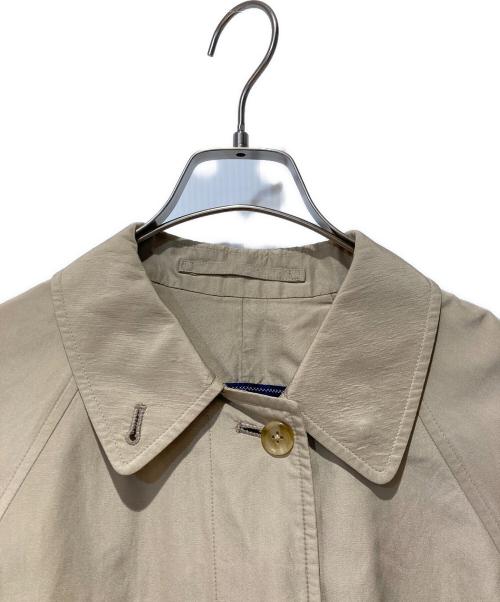 Burberry's（バーバリー）Burberry's (バーバリー) 一枚袖シルクバルマカーンコート ベージュ サイズ:LONG 8の古着・服飾アイテム