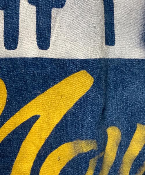 Maison MIHARA YASUHIRO（メゾン ミハラ ヤスヒロ）Maison MIHARA YASUHIRO (メゾン ミハラ ヤスヒロ) フーデッドデニムベスト インディゴ×グレー サイズ:FREEの古着・服飾アイテム