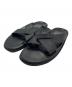 ISLAND SLIPPER（アイランドスリッパ）の古着「レザーサンダル」｜ブラック