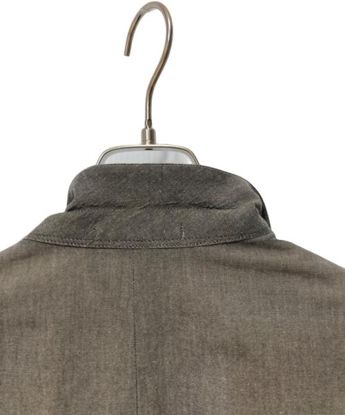COMME des GARCONS HOMME（コムデギャルソン オム）COMME des GARCONS HOMME (コムデギャルソン オム) 80’s コットンテーラードジャケット グレー サイズ:Sの古着・服飾アイテム