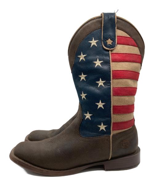 roper（ローパー）ROPER (ローパー) ウェスタンブーツ ブラウン サイズ:US6の古着・服飾アイテム