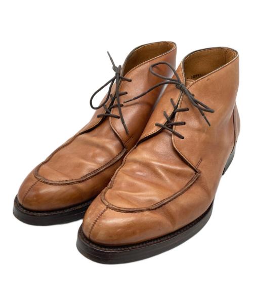 Crockett & Jones（クロケット＆ジョーンズ）Crockett & Jones (クロケット＆ジョーンズ) Paul Smith (ポールスミス) チャッカブーツ ブラウン サイズ:7　1/2E　の古着・服飾アイテム
