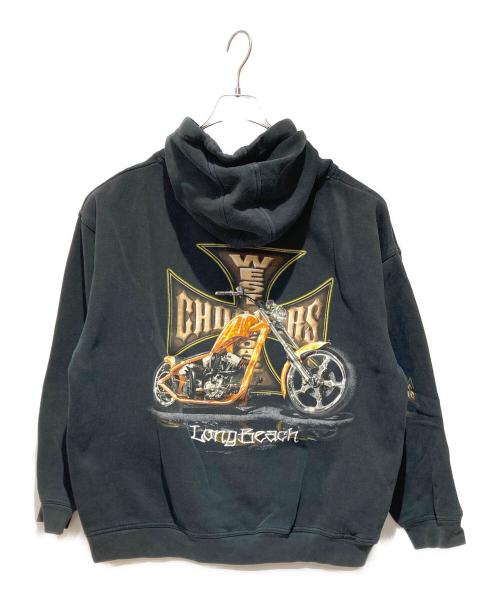 WEST COAST CHOPPERS（ウエストコーストチョッパーズ）WEST COAST CHOPPERS (ウエストコーストチョッパーズ) プルオーバーパーカー ブラック サイズ:不明の古着・服飾アイテム