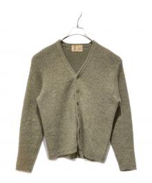 BIG J by JANTZEN（ビッグバイジャンセン）の古着「モヘアカーディガン」｜グリーン