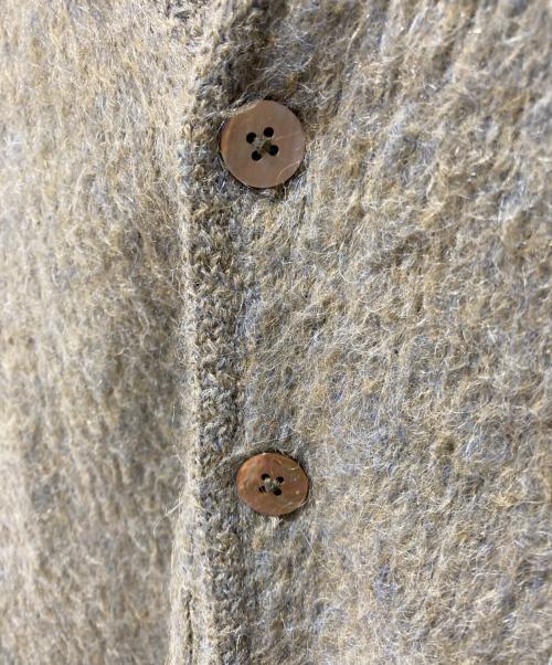 BIG J by JANTZEN（ビッグバイジャンセン）BIG J by JANTZEN (ビッグバイジャンセン) モヘアカーディガン グリーン サイズ:42の古着・服飾アイテム