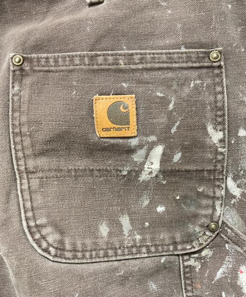 CarHartt（カーハート）CarHartt (カーハート) ダブルニーワークパンツ ブラウン サイズ:81ｃｍ（３２）の古着・服飾アイテム