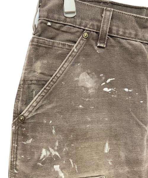 CarHartt（カーハート）CarHartt (カーハート) ダブルニーワークパンツ ブラウン サイズ:81ｃｍ（３２）の古着・服飾アイテム