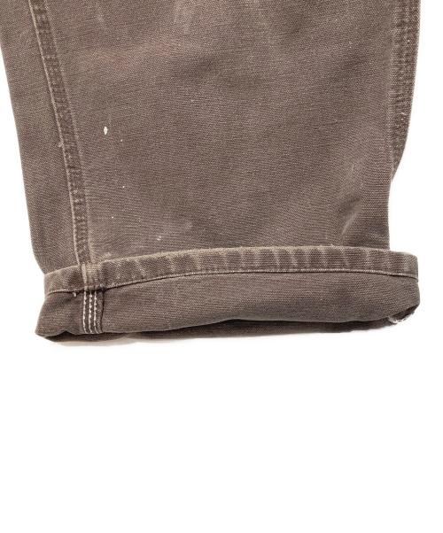 CarHartt（カーハート）CarHartt (カーハート) ダブルニーワークパンツ ブラウン サイズ:81ｃｍ（３２）の古着・服飾アイテム