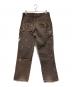 CarHartt (カーハート) ダブルニーワークパンツ ブラウン サイズ:81ｃｍ（３２）：20000円