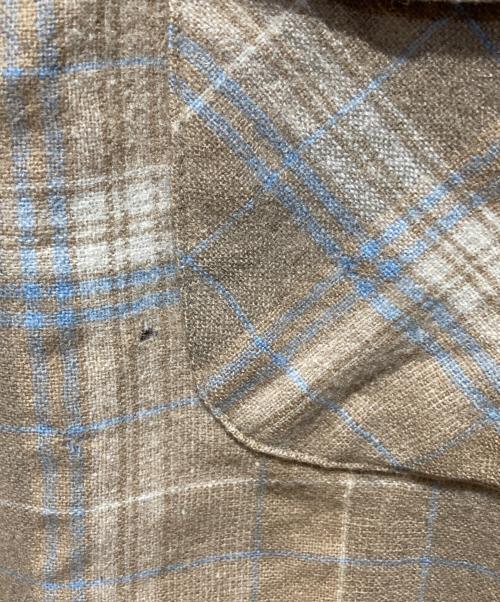 PENDLETON（ペンドルトン）PENDLETON (ペンドルトン) オープンカラーウールボードシャツ ベージュ サイズ:XLの古着・服飾アイテム
