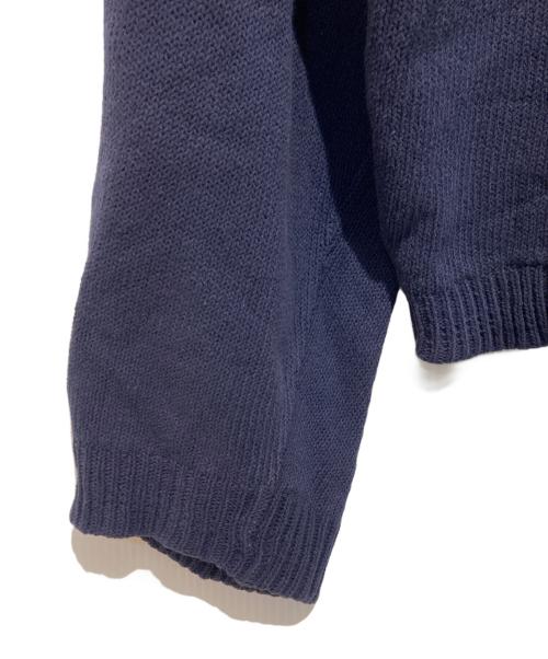 STONE ISLAND（ストーンアイランド）STONE ISLAND (ストーンアイランド) 80’s コットンニット ネイビー サイズ:不明の古着・服飾アイテム