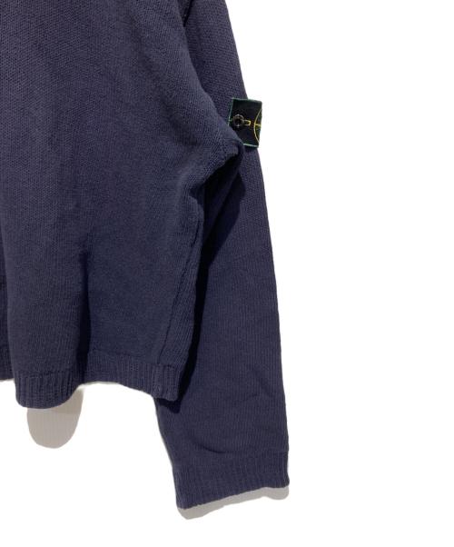 STONE ISLAND（ストーンアイランド）STONE ISLAND (ストーンアイランド) 80’s コットンニット ネイビー サイズ:不明の古着・服飾アイテム