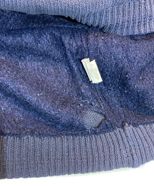 STONE ISLAND（ストーンアイランド）STONE ISLAND (ストーンアイランド) 80’s コットンニット ネイビー サイズ:不明の古着・服飾アイテム