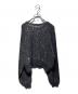 COUTURE D'ADAM (クチュールドアダム) スパンコールニット グレー サイズ:38：8000円