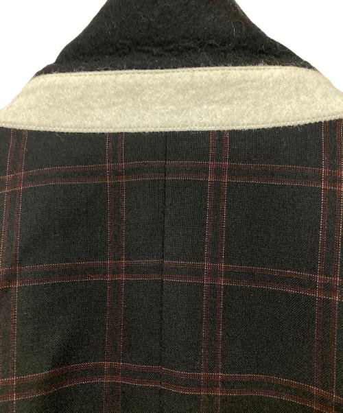 PAUL SMITH（ポールスミス）PAUL SMITH (ポールスミス) 裏地総柄チェックセットアップスーツ ブラック×レッド サイズ:42の古着・服飾アイテム