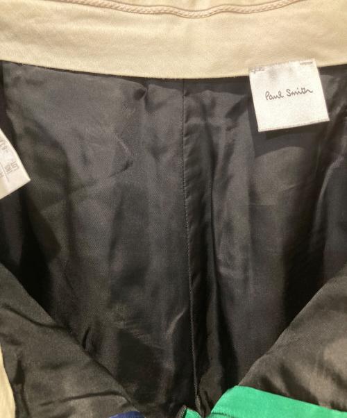 PAUL SMITH（ポールスミス）PAUL SMITH (ポールスミス) 裏地総柄チェックセットアップスーツ ブラック×レッド サイズ:42の古着・服飾アイテム