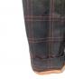 中古・古着 PAUL SMITH (ポールスミス) 裏地総柄チェックセットアップスーツ ブラック×レッド サイズ:42：18000円
