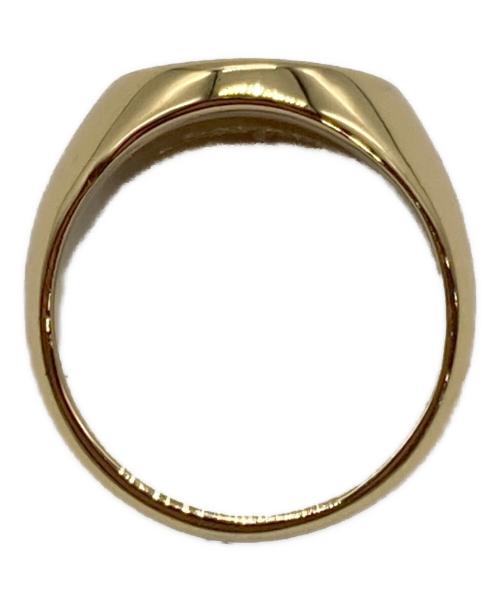 LAUREN RALPH LAUREN（ローレンラルフローレン）LAUREN RALPH LAUREN (ローレンラルフローレン) シグネットリング ゴールド サイズ:なしの古着・服飾アイテム