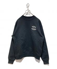BORN X RAISED（ボーン レイズド）の古着「HEAVEN KNOWS CREWNECK」｜ブラック