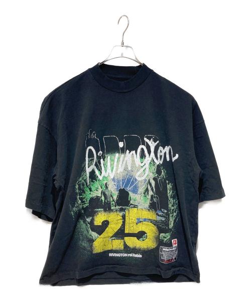 RIVINGTON roi Rebis（リヴィントンロイレヴィス）RIVINGTON roi Rebis (リヴィントンロイレヴィス) INNER CHAMBER TEE ブラック サイズ:FREEの古着・服飾アイテム