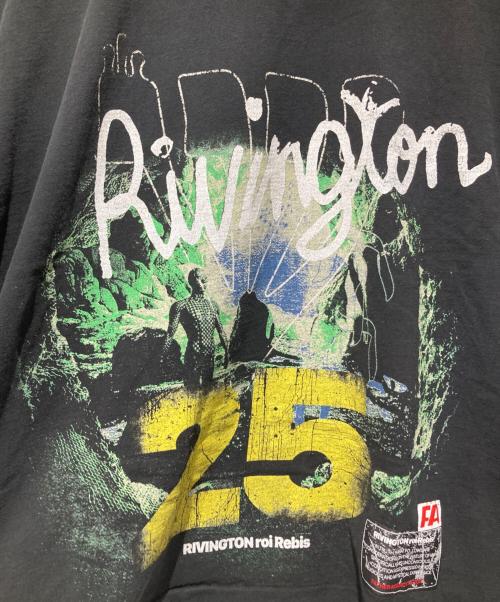 RIVINGTON roi Rebis（リヴィントンロイレヴィス）RIVINGTON roi Rebis (リヴィントンロイレヴィス) INNER CHAMBER TEE ブラック サイズ:FREEの古着・服飾アイテム