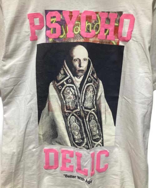 Better With Age（ベターウィズ エイジ）Better With Age (ベターウィズ エイジ) Psycho-Delic T-Shirt ホワイト サイズ:XLの古着・服飾アイテム