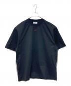 OFFWHITEオフホワイト）の古着「Off Stamp Crewneck Drop-Shoulder T-Shirt」｜ブラック