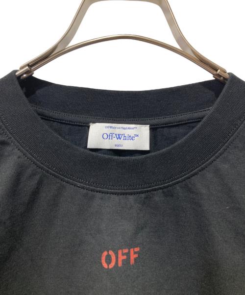 OFFWHITE（オフホワイト）OFFWHITE (オフホワイト) Off Stamp Crewneck Drop-Shoulder T-Shirt ブラック サイズ:Mの古着・服飾アイテム
