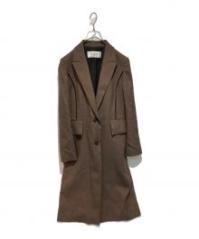 ADORE（アドーア）の古着「ドレーピーメンズポプリンジャケット」｜ブラウン