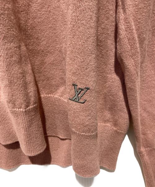 LOUIS VUITTON（ルイ ヴィトン）LOUIS VUITTON (ルイ ヴィトン) カシミヤニット ピンク サイズ:Mの古着・服飾アイテム