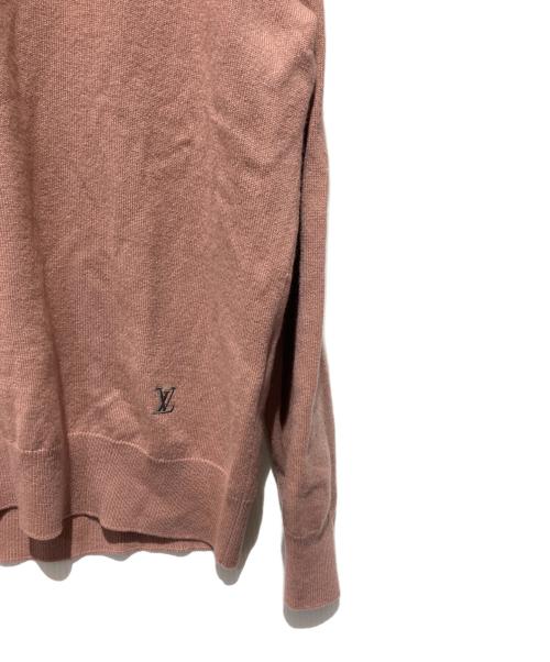 LOUIS VUITTON（ルイ ヴィトン）LOUIS VUITTON (ルイ ヴィトン) カシミヤニット ピンク サイズ:Mの古着・服飾アイテム