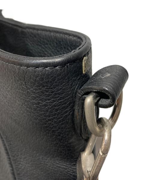 CHAMBORD SELLIER（シャンボール セリエ）CHAMBORD SELLIER (シャンボール セリエ) レザー2WAYショルダーバッグ ブラックの古着・服飾アイテム