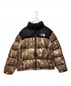 THE NORTH FACEザ ノース フェイス）の古着「1996 RETRO NUPTSE JACKET REAL TREE」｜ブラウン×ブラック