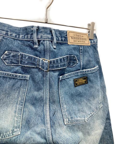 NEIGHBORHOOD（ネイバーフッド）NEIGHBORHOOD (ネイバーフッド) 19AW SAVAGE UTILITYデニムパンツ インディゴ サイズ:Sの古着・服飾アイテム