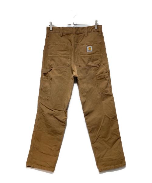 Carhartt WIP（カーハート ワークインプログレス）Carhartt WIP (カーハート ワークインプログレス) ダブルニーダックパンツ ブラウン サイズ:76ｃｍ W30の古着・服飾アイテム
