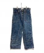 SUGARHILLシュガーヒル）の古着「CLASSIC DOUBLE KNEE DENIM PANTS」｜インディゴ