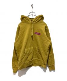 SUPREME（シュプリーム）の古着「Stop Crying Hooded Sweatshirt」｜イエロー