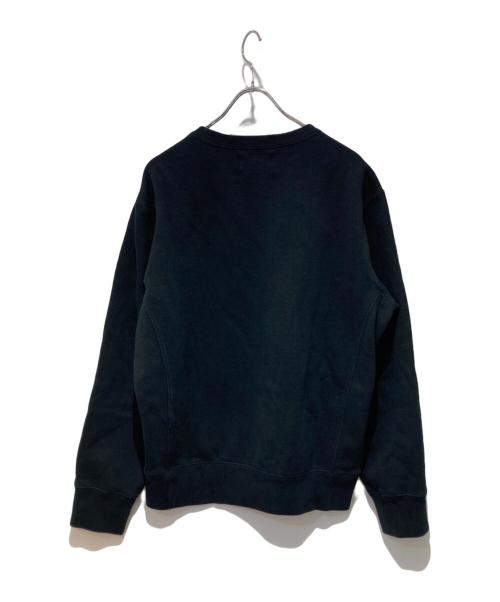 POLO RALPH LAUREN（ポロ・ラルフローレン）POLO RALPH LAUREN (ポロ・ラルフローレン) ロゴスウェット ブラック サイズ:Mの古着・服飾アイテム