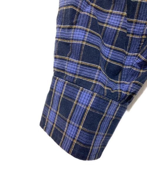 POLO RALPH LAUREN（ポロ・ラルフローレン）POLO RALPH LAUREN (ポロ・ラルフローレン) チェックシャツ ネイビー サイズ:Sの古着・服飾アイテム